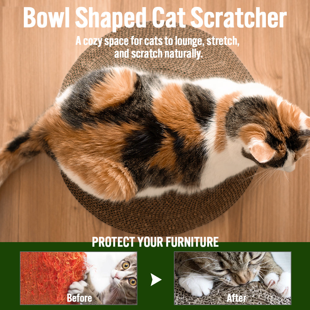 Selly’s Den Bowl Shaped Cat Scratcher