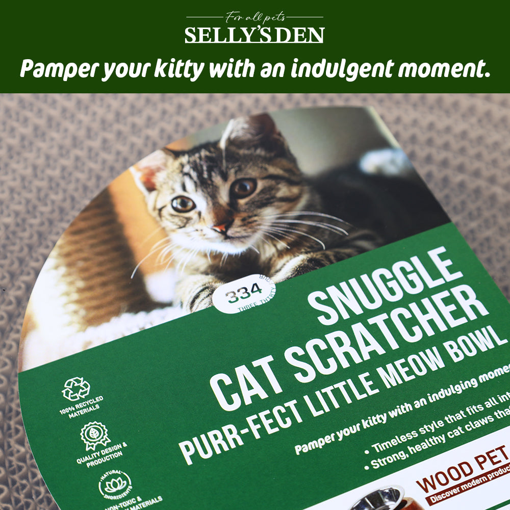 Selly’s Den Bowl Shaped Cat Scratcher