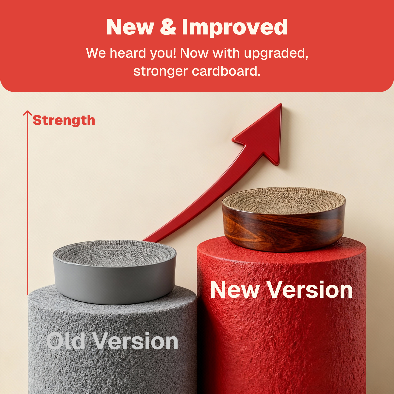 Selly’s Den Bowl Shaped Cat Scratcher 16"