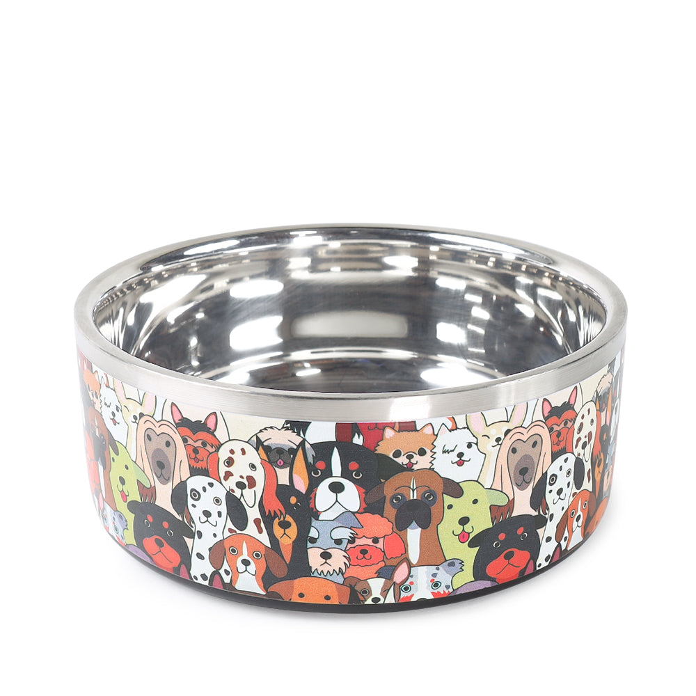 Selly’s Den - Pawdience Stainless Steel Bowl M