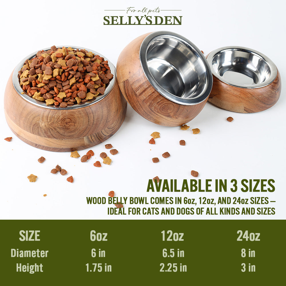 Wood Belly Bowl M (24oz)