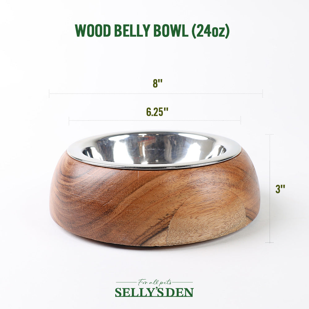 Selly’s Den - Wood Belly Bowl - M (24oz)