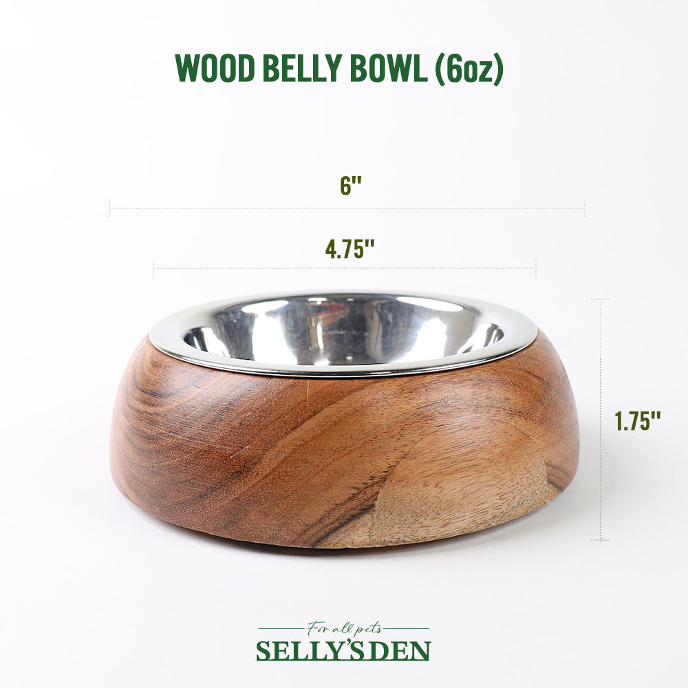 Selly’s Den - Wood Belly Bowl - XS (6oz)